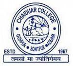 Chaiduar College, Sonitpur