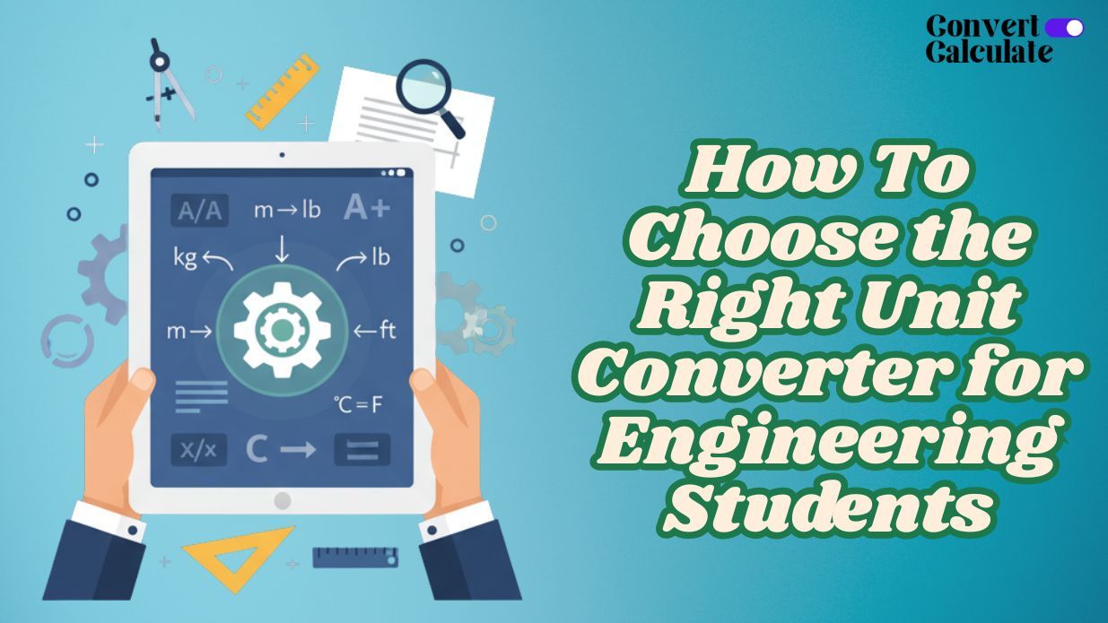 How To Choose the Right Unit Converter for Engineering Students