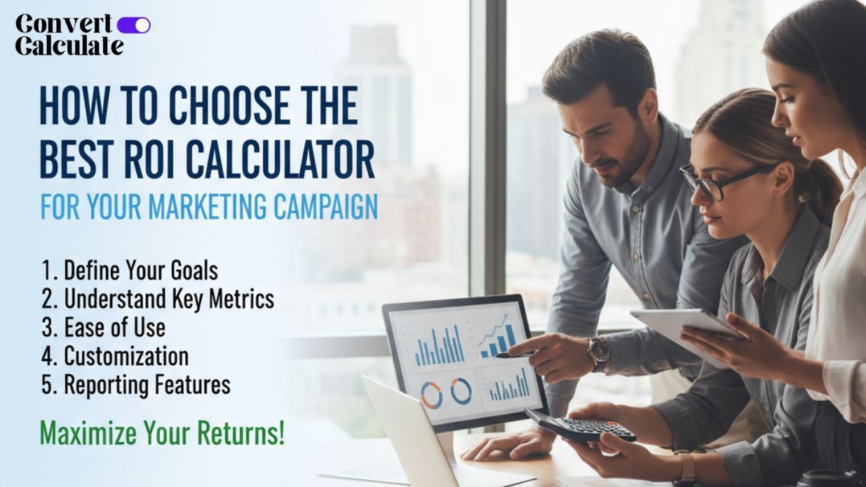 How to Choose The Best ROI Calculator for Your Marketing Campaign
